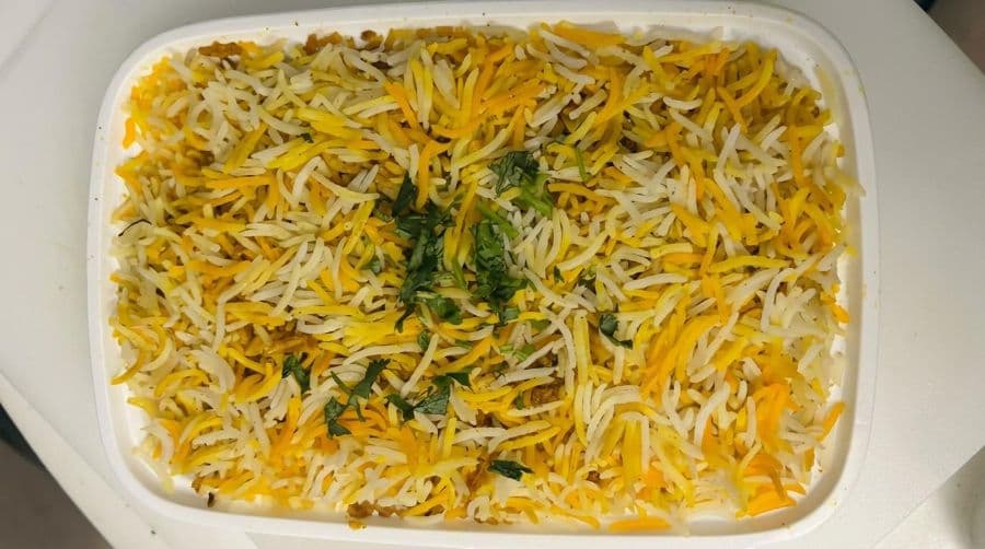 Saffron 7 Special Paneer Biryani